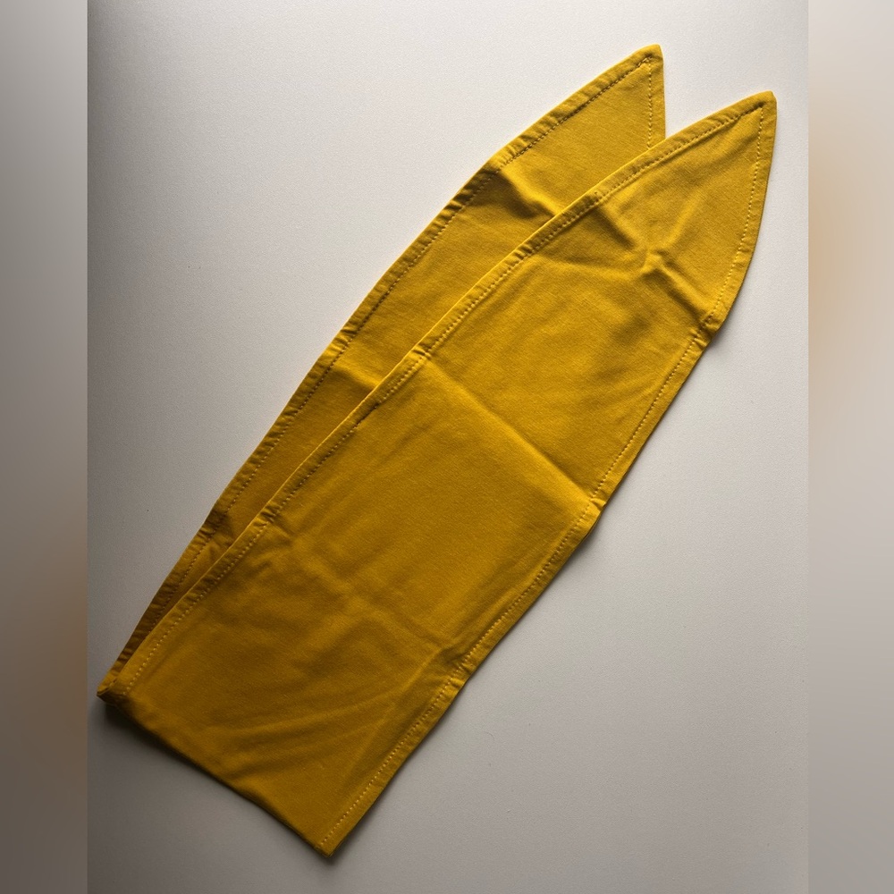 Citrine Yellow Headband / Neck Scarf